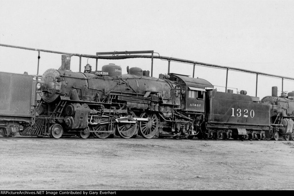 ATSF 4-6-2 #3504 - Atchison, Topeka & Santa Fe